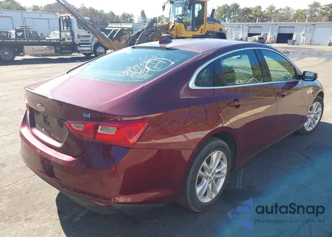 2016 Chevrolet Malibu Hybrid from USA, damaged, VIN 1G1ZJ5SU2GF315853